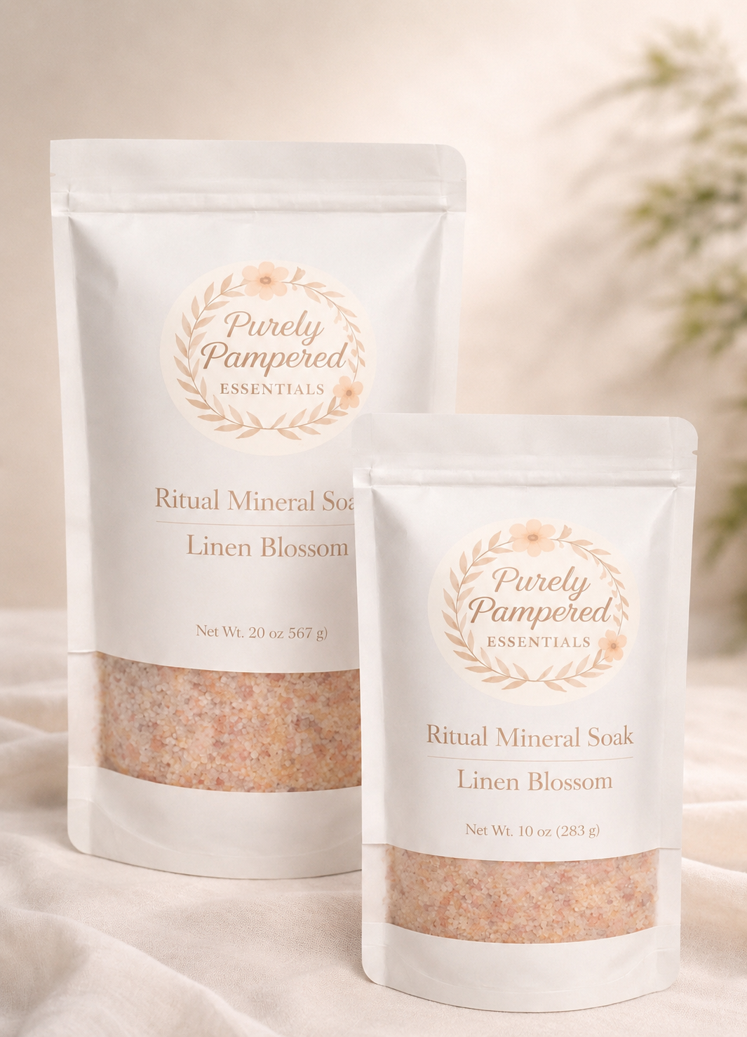 Linen Blossom Ritual Mineral Soak